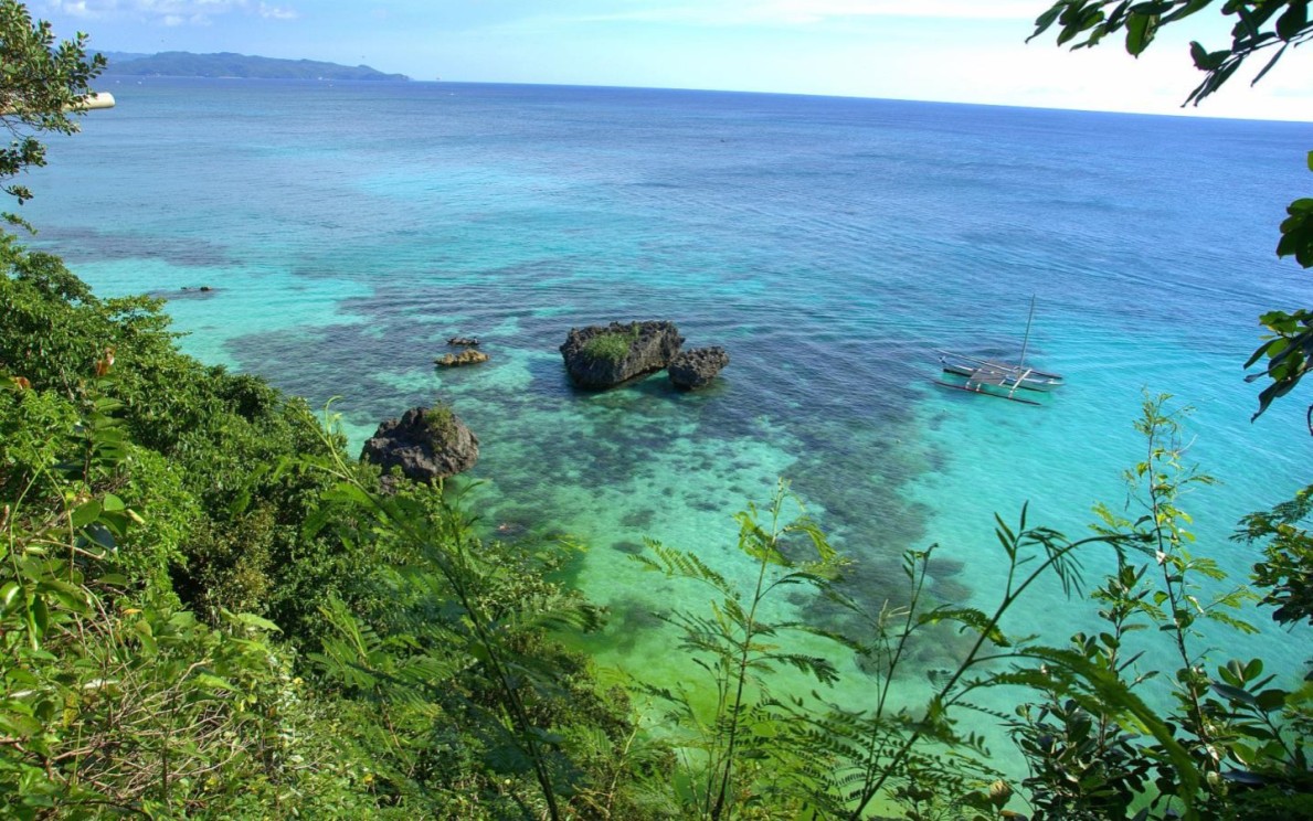 Scenic Tropical Ocean View